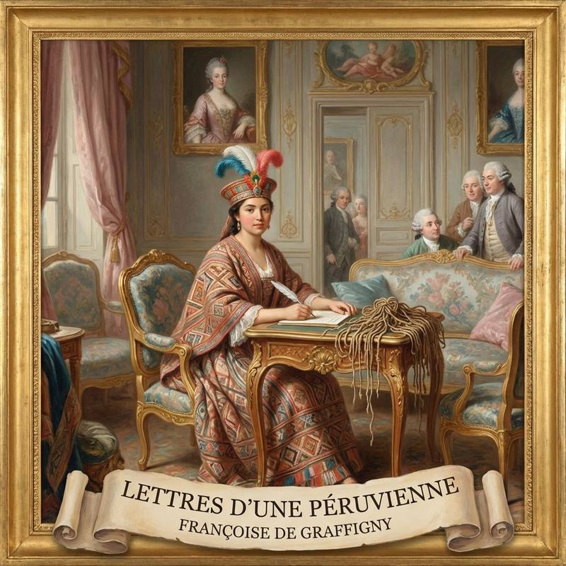 Illustration pour la fiche bac français 2026 : les Lettres d'une Péruvienne de Françoise de Graffigny